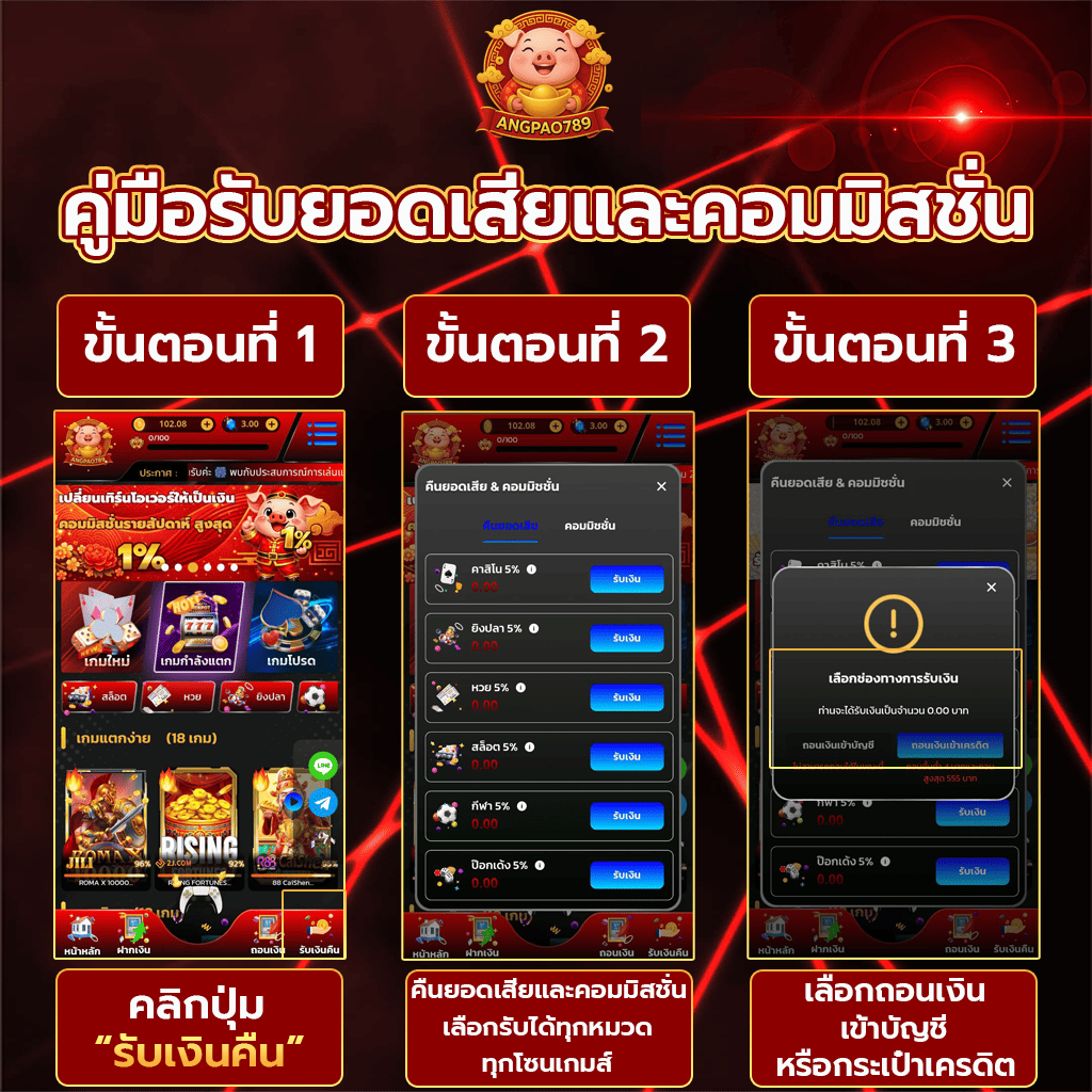 คู่มือรับยอดเสียและคอมมิสชั่น