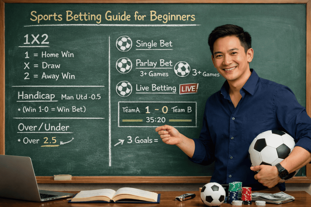 วิธีแทงบอลสำหรับมือใหม่