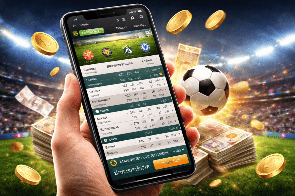 แทงบอลผ่านมือถือ