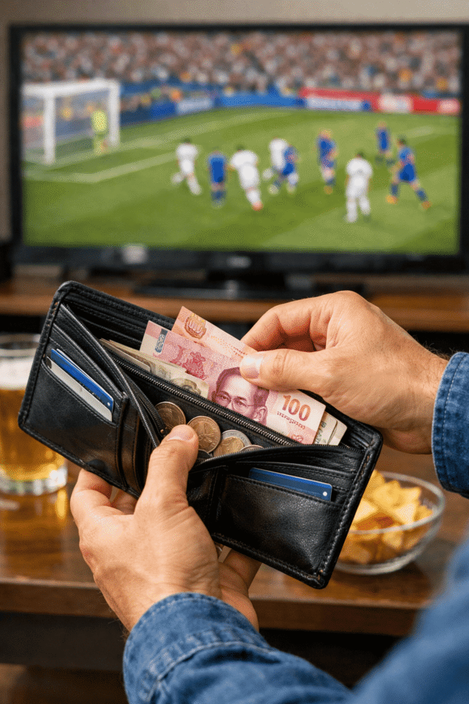 วิธีบริหารเงินแทงบอล