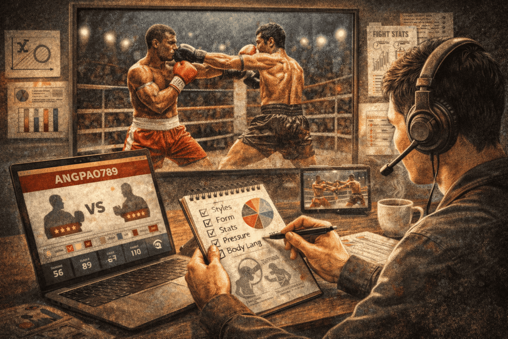 เทคนิคดูมวยให้วิเคราะห์แม่น