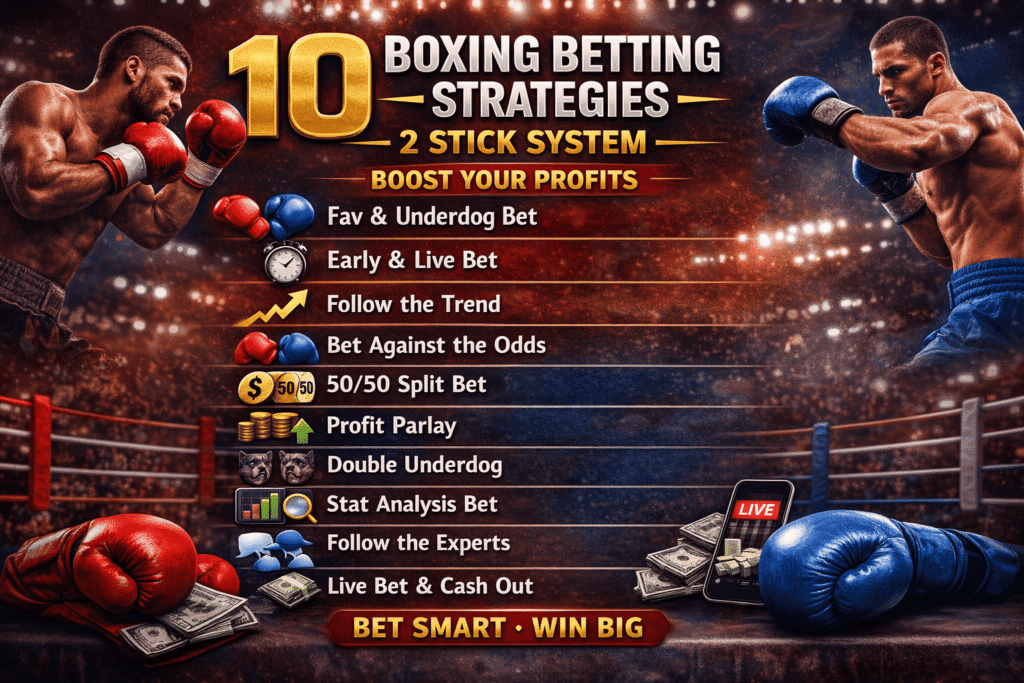 10 สูตรแทงมวยแบบ 2 ไม้