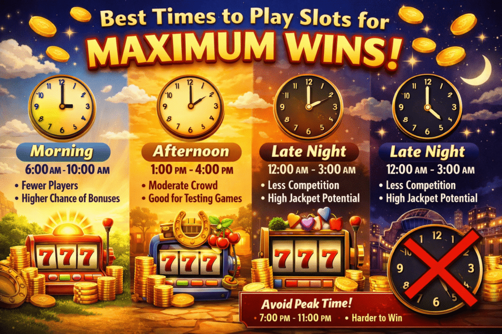 เล่นสล็อตช่วงเวลาไหนดี