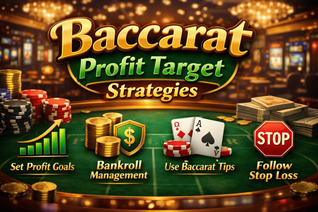 วิธีตั้งเป้ากำไรบาคาร่า