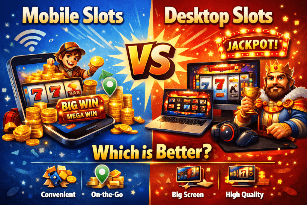 เกมสล็อตมือถือ vs คอม แบบไหนดีกว่า