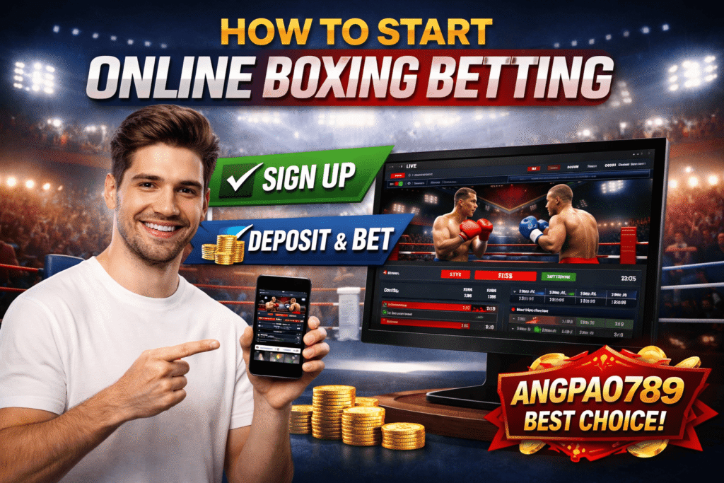 วิธีสมัครและเริ่มแทงมวยออนไลน์อย่างถูกต้อง