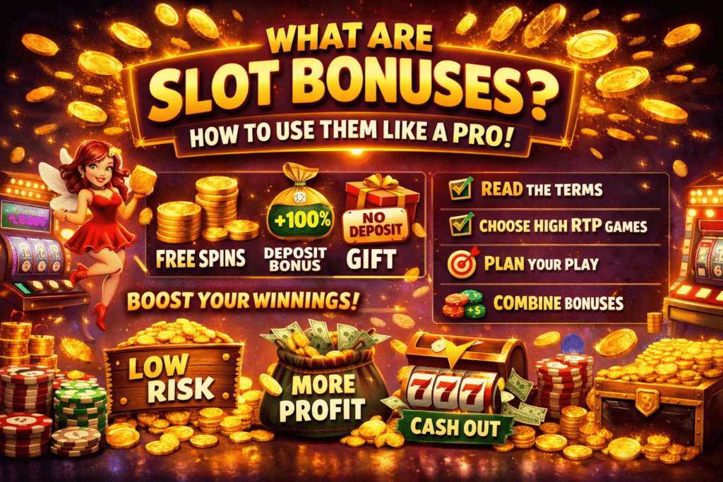 โบนัสสล็อตคืออะไร ใช้ยังไงให้คุ้ม