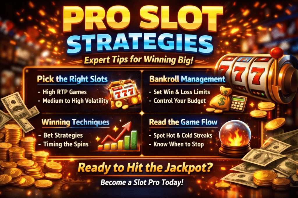 สูตรเล่นสล็อตแบบมือโปร