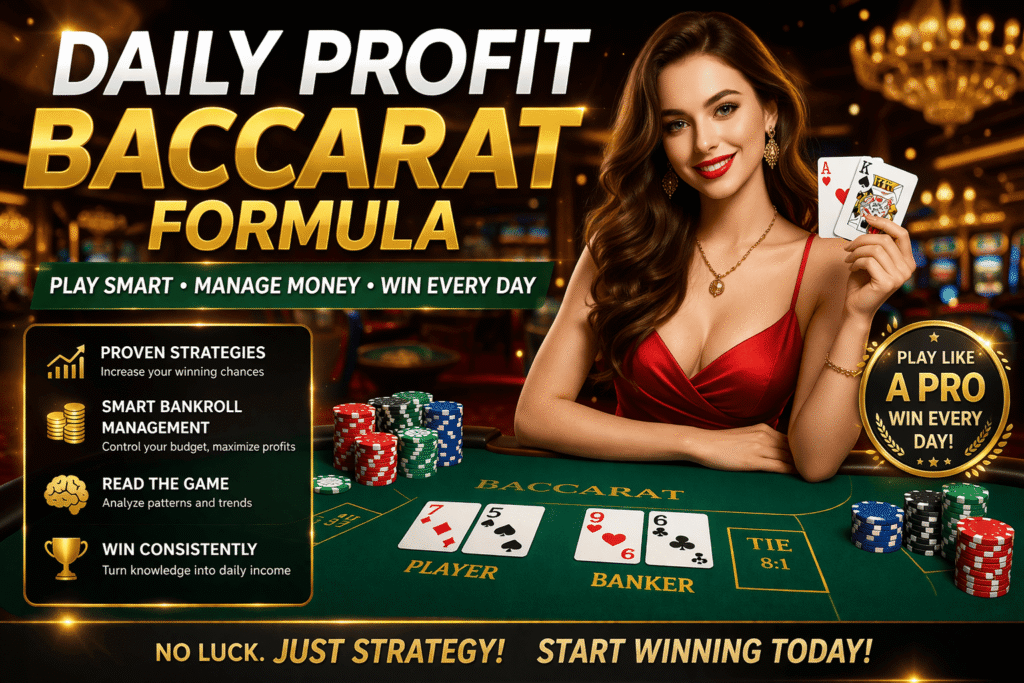 สูตรบาคาร่าทำเงินทุกวัน