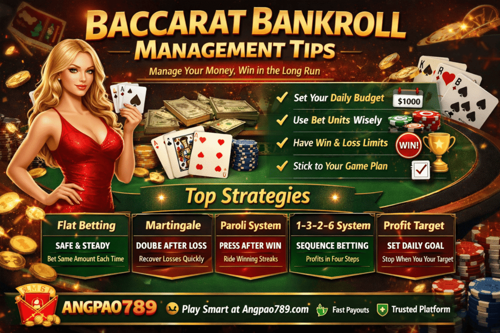 เทคนิคการตั้งงบเล่นบาคาร่า