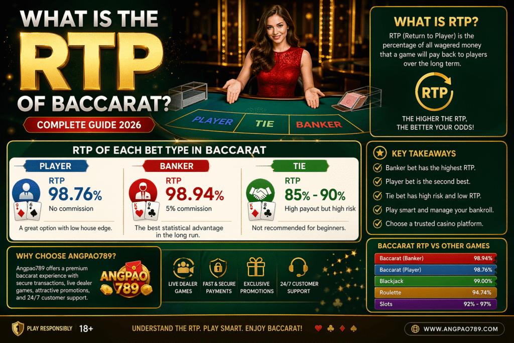 RTP ของบาคาร่าเท่าไหร่
