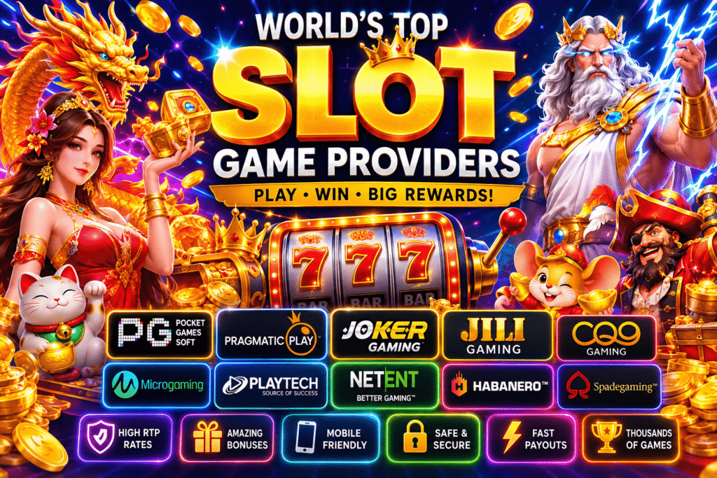 เกมสล็อตค่ายดังมีอะไรบ้าง
